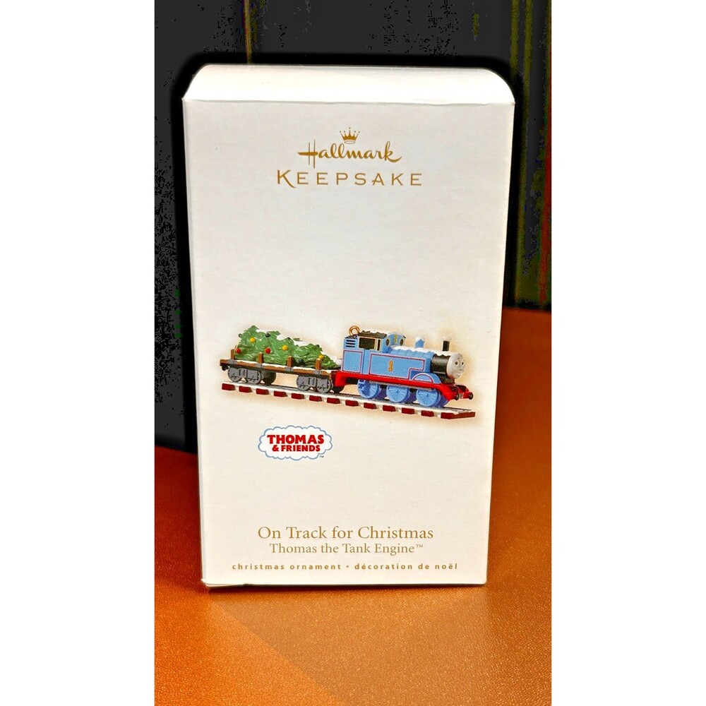Hallmark Keepsake On Track For Christmas Thomas The Tank Engine 2008 (1)